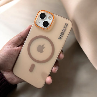 Gizmi Frosted Transparent iPhone Case with MagSafe Charging & Camera Lens Protection